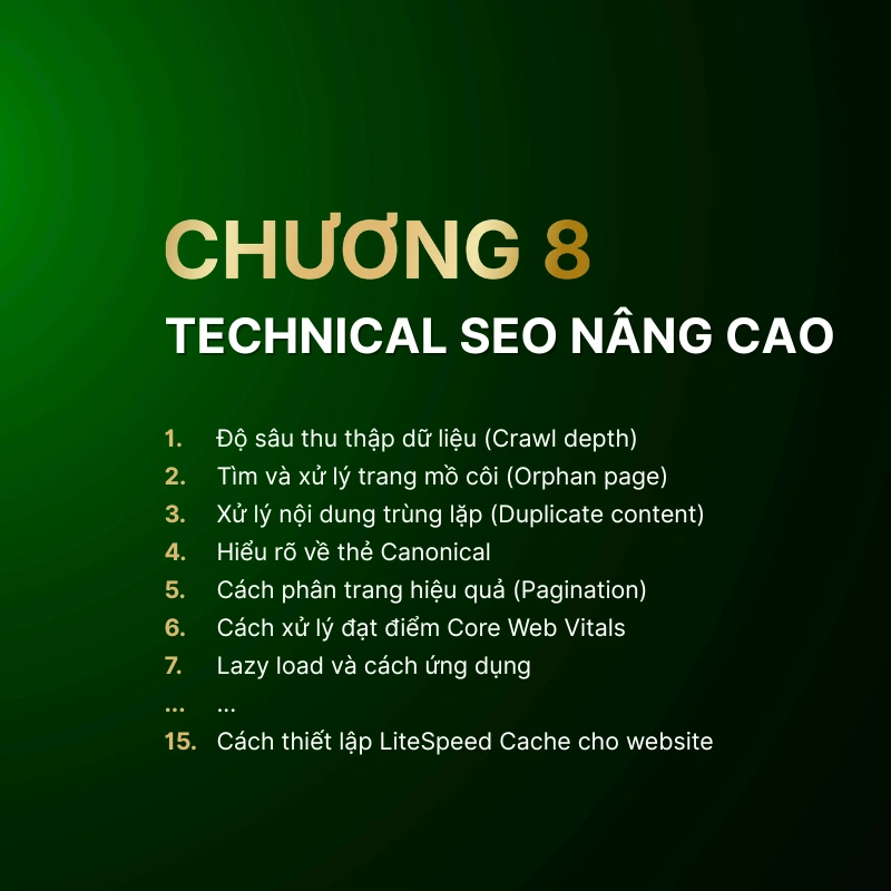 Giáo trình Chương 8: Technical SEO nâng cao Core Web Vitals & Schema