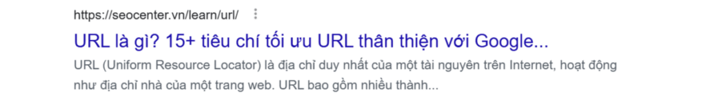URL là gì? 8 thành phần của URL và 15+ tiêu chí tối ưu URL thân thiện với Google 1 URL là một địa chỉ web trỏ đến một tài nguyên cụ thể trên internet