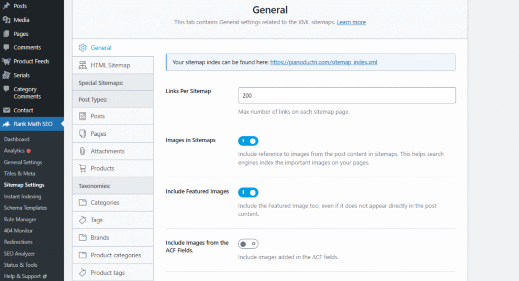Sitemap là gì? Phân loại & Cách tạo Sitemap tốt cho SEO nhất 7 Sử dụng RankMath để tạo Sitemap