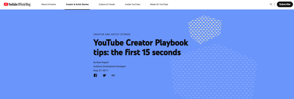 Nếu mở đầu trong 15 giây đầu không đủ hấp dẫn, người xem có thể rời đi rất nhanh—và điều đó sẽ ảnh hưởng tiêu cực đến Audience Retention nói chung