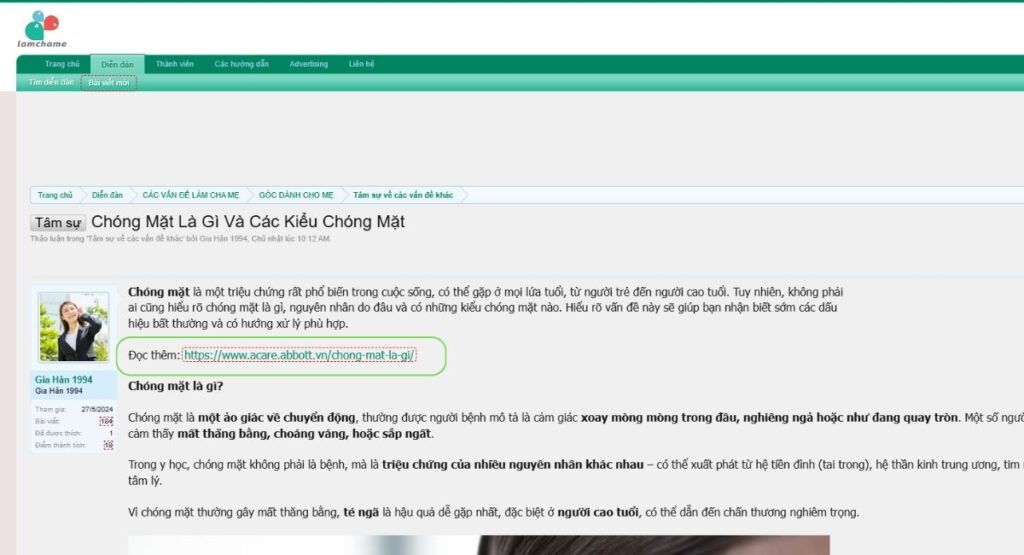 Backlink forum là các backlink từ forum trỏ về website