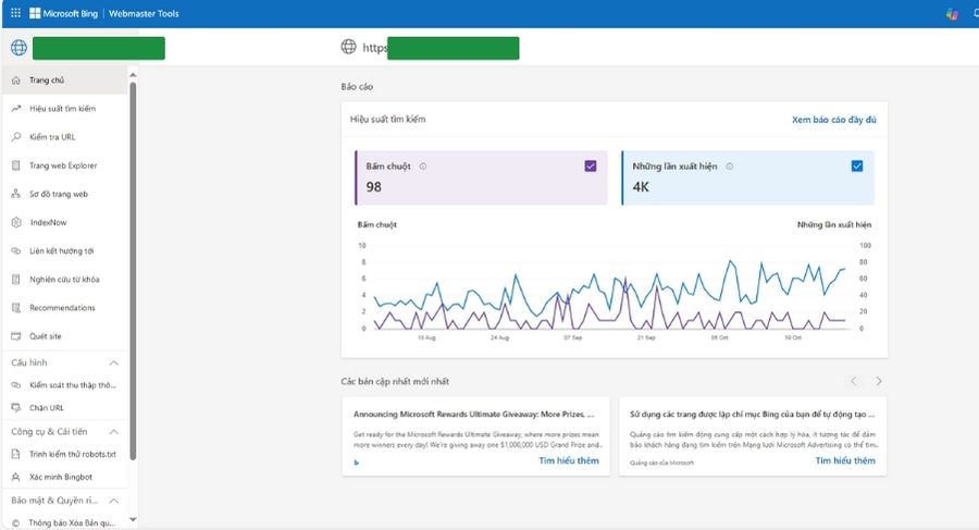 Bing Webmaster Tools