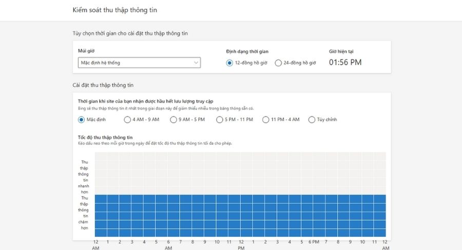 Khả năng lập chỉ mục và thu thập dữ liệu được ghi nhận trên Bing WebMaster Tool