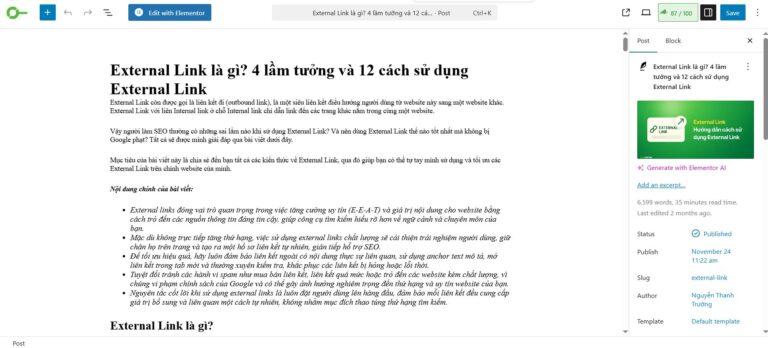 Dịch vụ viết bài chuẩn SEO 2025 - Giá rẻ từ 60K/bài 23 Bước 4: Viết bài & Tối ưu SEO On-page