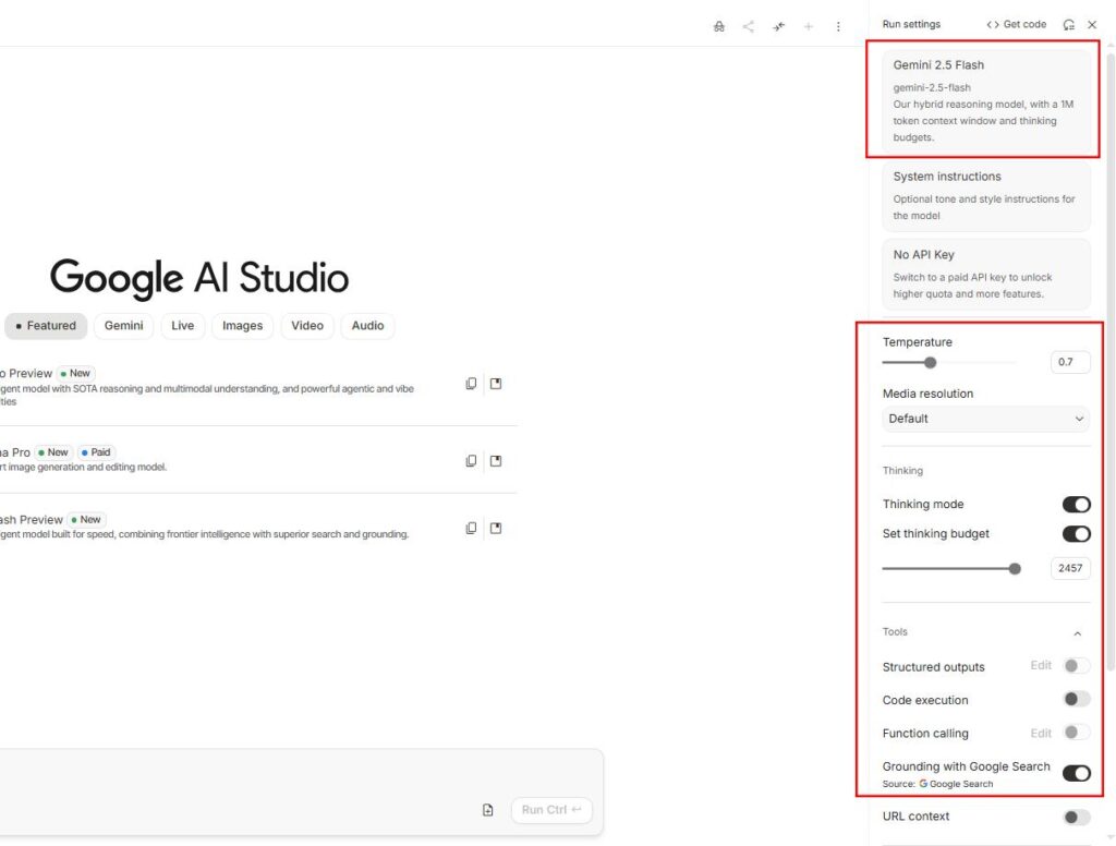 Cach setup khi viet content bang AI Studio