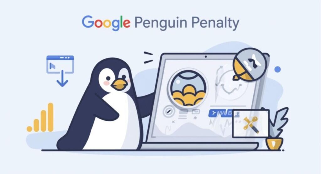 Dấu hiệu nhận biết website bị Google Penguin phạt