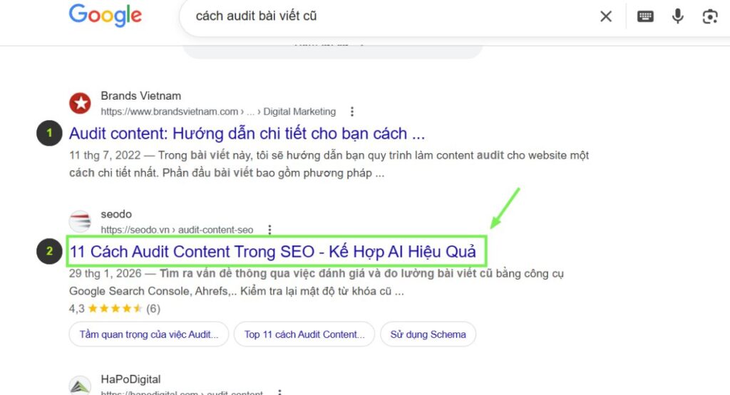 Mẫu tiêu đề dạng hướng dẫn