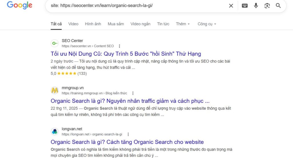 Sử dụng cú pháp tìm kiếm site_domain