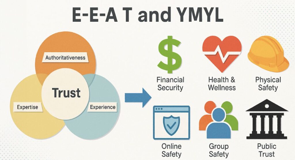 Tại sao Google chú trọng E-E-A-T đối với các chủ đề YMYL