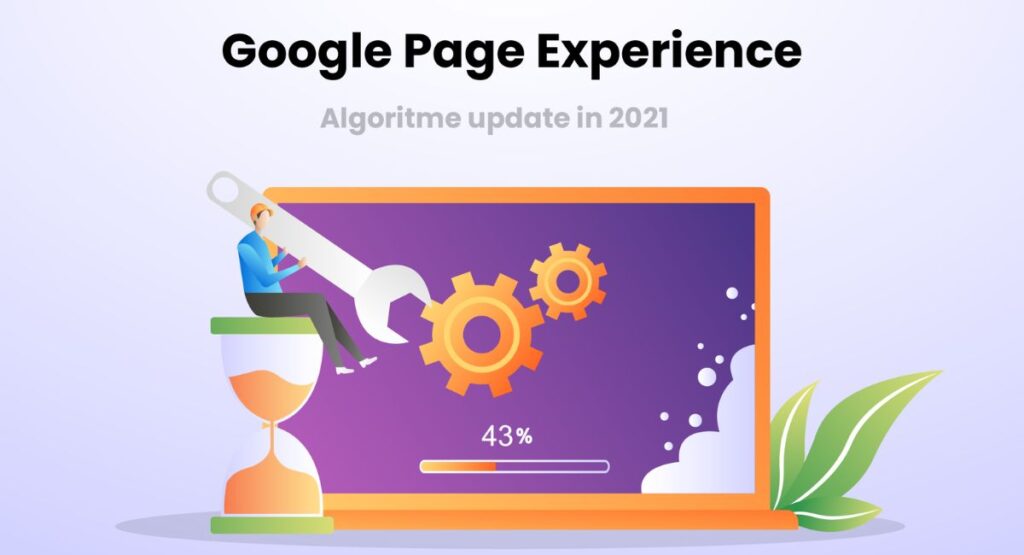 Các cột mốc cập nhật trải nghiệm trang của Google