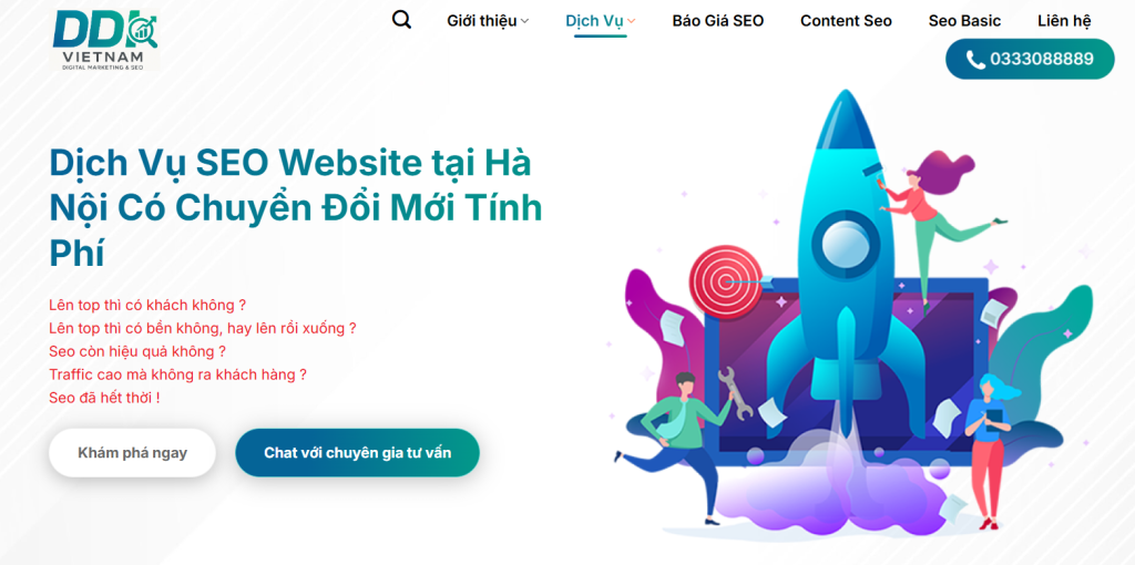 Công ty SEO DDI tại Hà Nội
