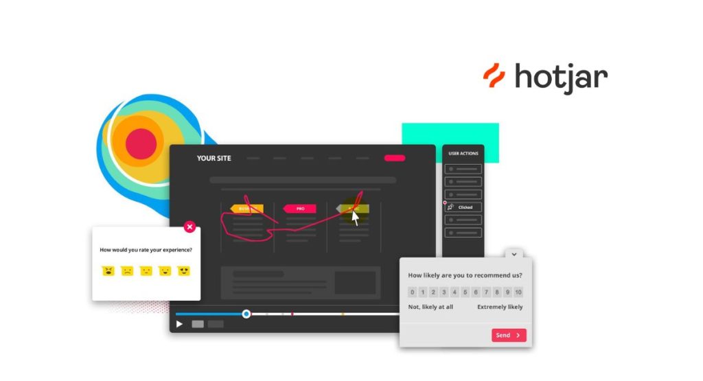 Hotjar là heatmap toàn diện và phổ biến nhất