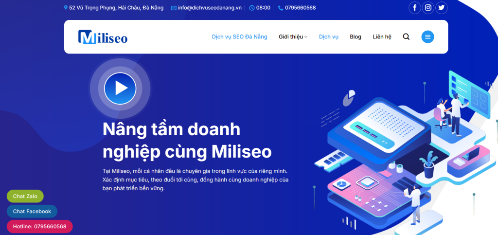 Miliseo chú trọng vào việc nghiên cứu ý định tìm kiếm của người dùng để xây dựng bộ từ khóa mang lại chuyển đổi thực tế