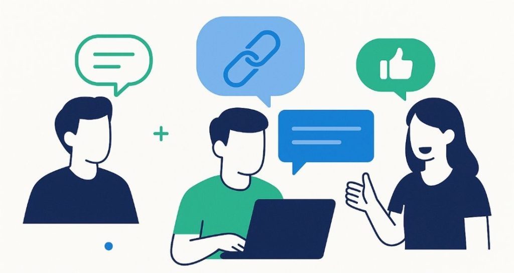 Tham gia thảo luận trên diễn đàn và cộng đồng