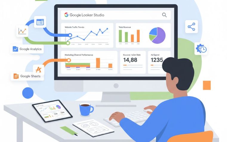 Xây dựng dashboard SEO chuyên nghiệp bằng Looker Studio