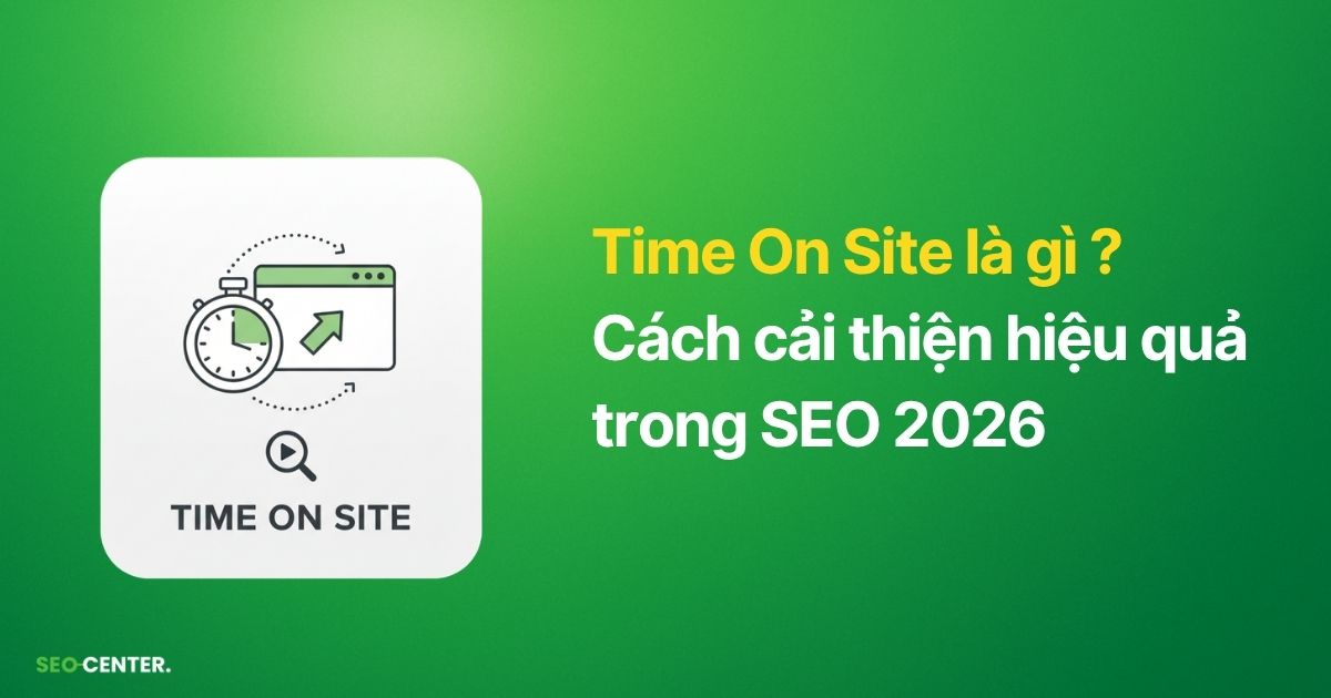 time on site là gì