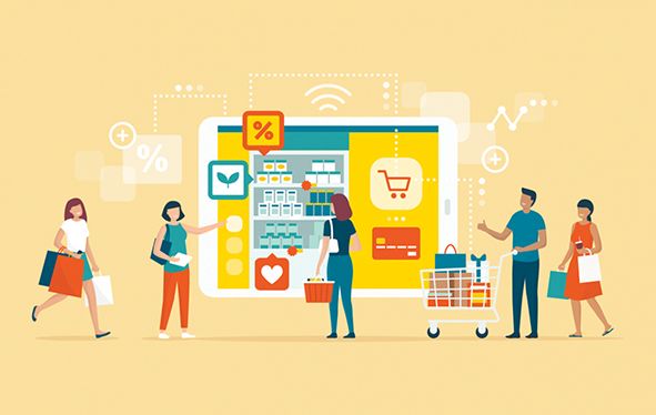 Mảng mua sắm và thương mại điện tử
