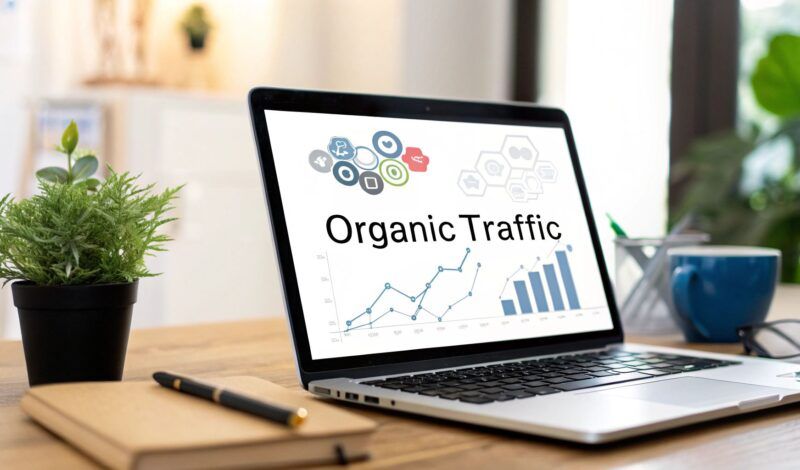 Organic Traffic là lượng truy cập đến từ kết quả tìm kiếm không trả phí