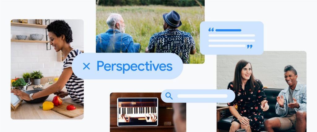 Perspectives bổ sung cho kết quả web truyền thống, mang đến cái nhìn đa chiều hơn về một chủ đề