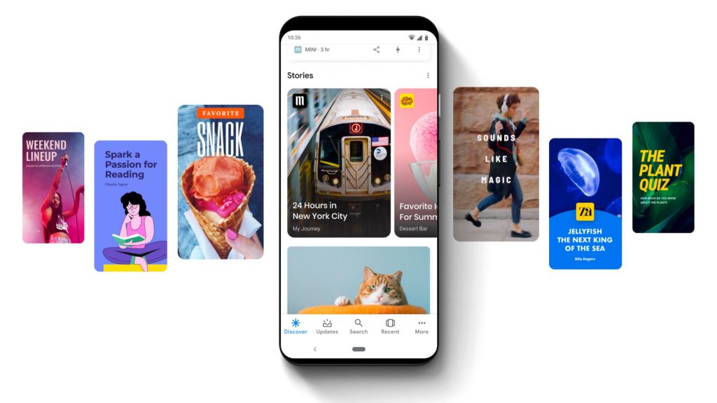 Web Stories là một định dạng kể chuyện trực quan, toàn màn hình và dựa trên nền tảng web mở